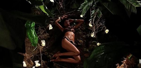  Ebony gets Wild in the Jungle